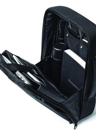 Рюкзак-протикрадій для ноутбука xd design bobby bizz anti-theft 15.6" чорний4 фото