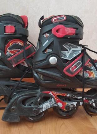 Ролики дитячі rainbow. р. 29-32.