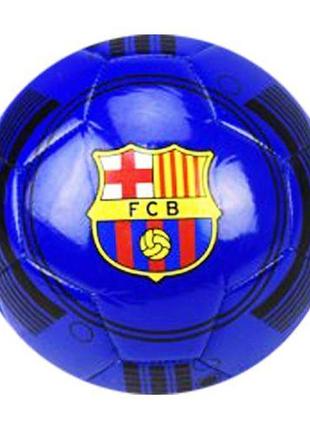 М'яч футбольний no3 "барселона", синій