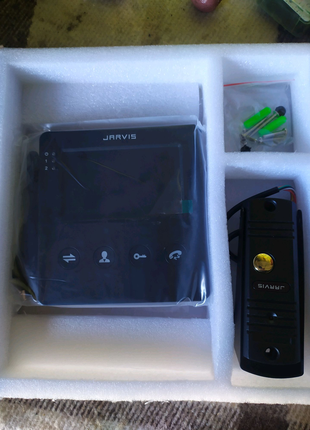 Відео домофон с записом відео/фото по руху jarvis js 4b kit