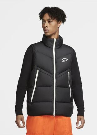 Жилетка nike sportswear down-fill windrunner оригінал cu4414-0104 фото