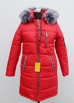 Модная женская зимняя куртка пуховик2 фото