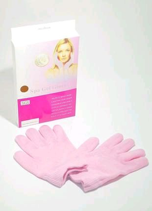 Зволожуючі гелеві рукавички spa gel gloves увлажняющие гелевые пе