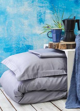 Комплект постільної білизни полуторний сатин