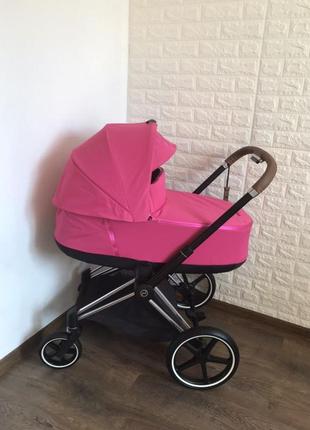 Коляска cybex priam lux-тільки-люлька!2 фото