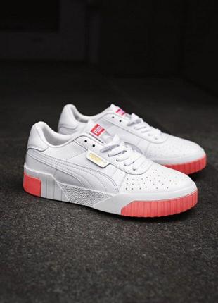 Puma cali white-pink