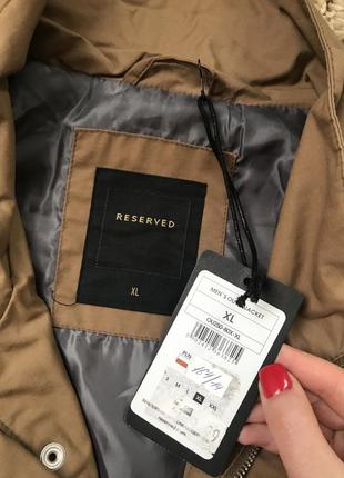 Стильна чоловіча куртка вітровка жакет плащ на весну-осінь