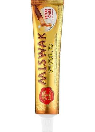 Зубна паста "комплексний догляд" dabur miswak gold