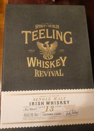 Рідкий whiskey teeling revival  13 y.o.9 фото