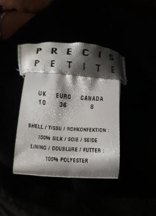Юбка шелк precis petite 7
