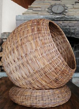 Плетений будиночок для котів/собак