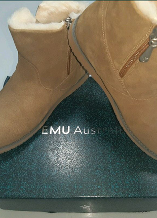 Черевики emu australia 100% шкіра та шерсть мериноса