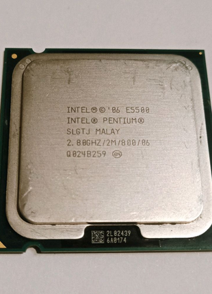 Процесор intel pentium e5500 2 (2) 2.8 ghz (775)