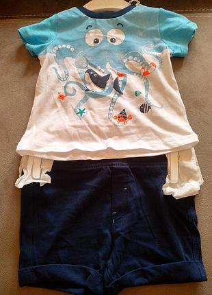 Комплект футболка і шорти ovs fagottino