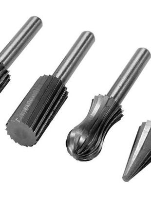 Набор фрез по металлу шпиндель 6 мм 6 штук yato yt-61711