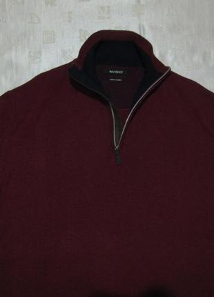 Джемпер navyboot 1/4 zip шерсть + кашемир