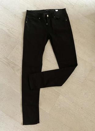Чёрные джинсы terranova, состояние новых, идеальное, без дефектов