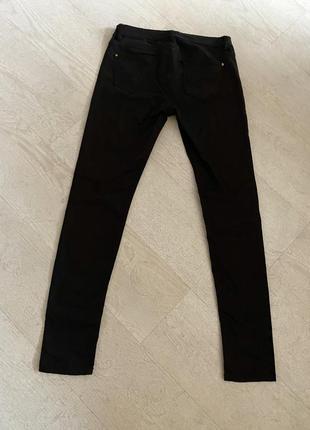 Чёрные джинсы terranova, состояние новых, идеальное, без дефектов3 фото