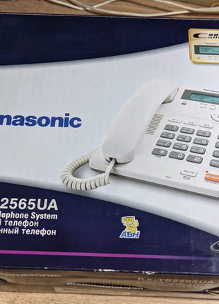 Телефонний апарат panasonic kx-ts2565ua