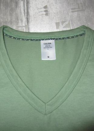 Лонгслів calida домашня піжамна кофта футболка5 фото