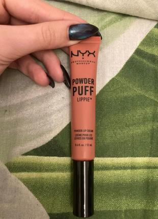 Nyx powder puff lippie ppl08 best buds2 фото