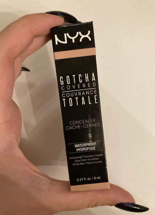 Nyx консилер full coverage concealer gotcha covered gcc04 medium