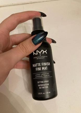 Nyx matte finish setting spray