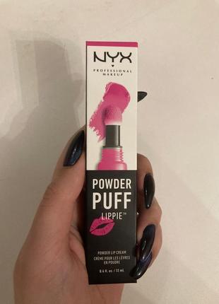 Nyx powder puff lippie ppl05 teenage dream1 фото