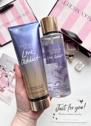 Love addict victoria’s secret спрей мист лосьон виктория сикрет выктория сикрет