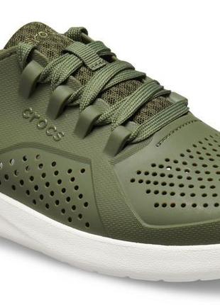 Кросівки crocs literide pacer green1 фото