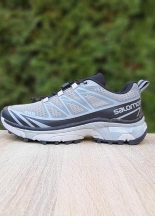 Чоловічі кросівки | salomon lab xt-6 | сірі | текстиль сітка/комбіновані матеріали, :42