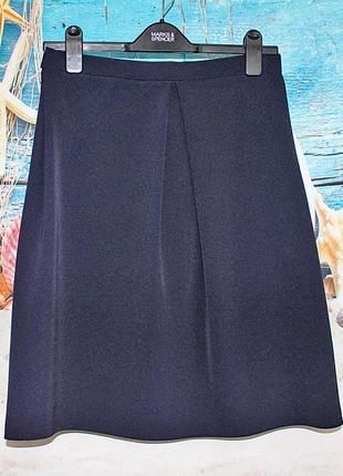 Красивая дизайнерская юбка миди с одним швом размер 10-83 фото