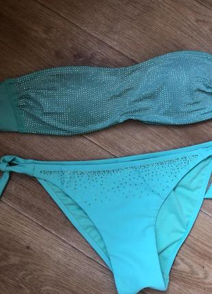 Бірюзовий купальник