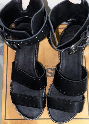 Босоножки на платформе. кожа wide fit premium leather gladiator sandals3 фото