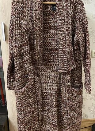 Кардиган вязаный