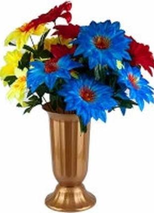 Веточка ветка искусственный цветок гербера 7 гол