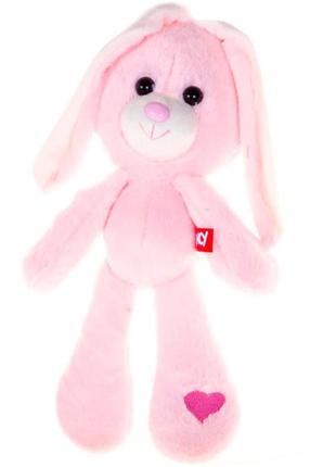 М'яка іграшка рожевий кролик беня2 фото