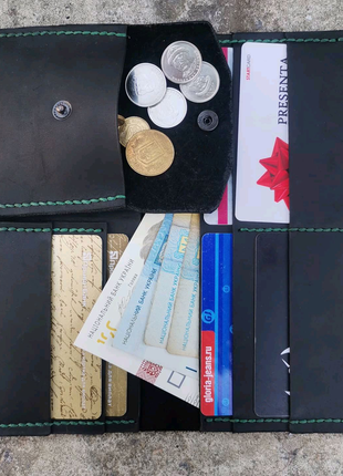 Гаманець ручної роботи з натуральної шкіри
