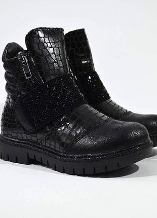 Деми ботинки biki сапоги демі черевики для девочки дівчинки р.28-35