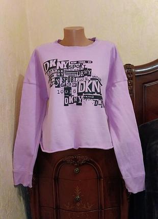 Свитшот толстовка кофта dkny из ничечины