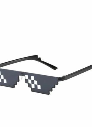 Піксельні сонцезахисні окуляри deal with it 8 біт 8bit minecraft