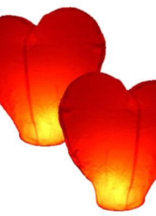Небесне серце, небесний китайський ліхтарик бажань 1 метр3 фото