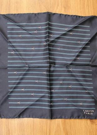 Дрібний шовк роуль хустку кишеньковий франція lanvin