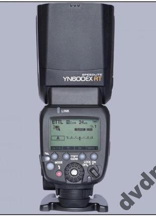 Вспышка yongnuo speedlite yn-600ex-rt canon