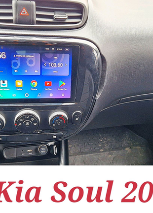 Магнитола android kia soul 2013-2019, bluetooth, gps, wifi, usb