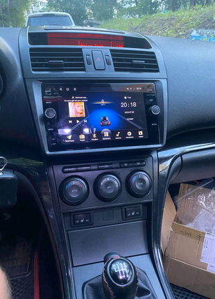 Магнітола mazda 6, carplay, bluetooth, usb, gps, wifi, 4g