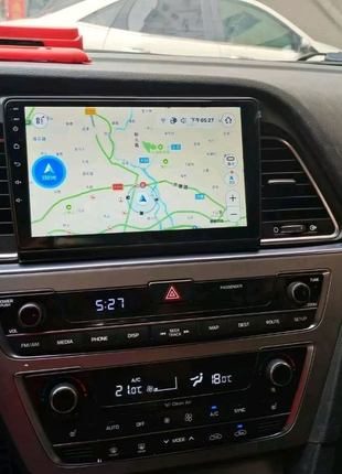 Магнітола hyundai sonata, bluetooth, usb, gps, wifi, android
