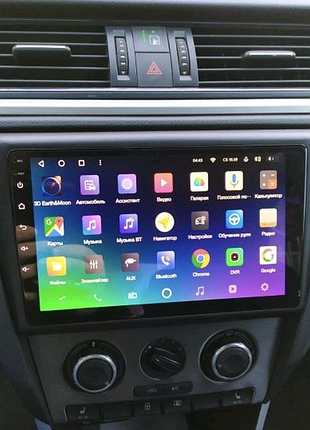 Магнітола skoda rapid, bluetooth, usb, gps, wifi, android