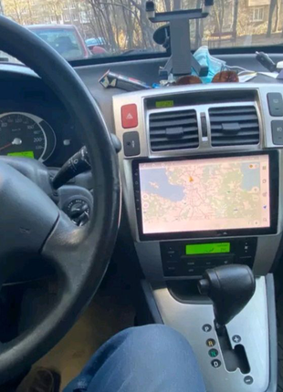 Магнітола hyundai tucson, bluetooth, usb, gps, carplay, wifi, 4g