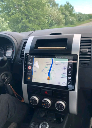 Магнітола nissan x-trail, bluetooth, usb, gps, wifi, android